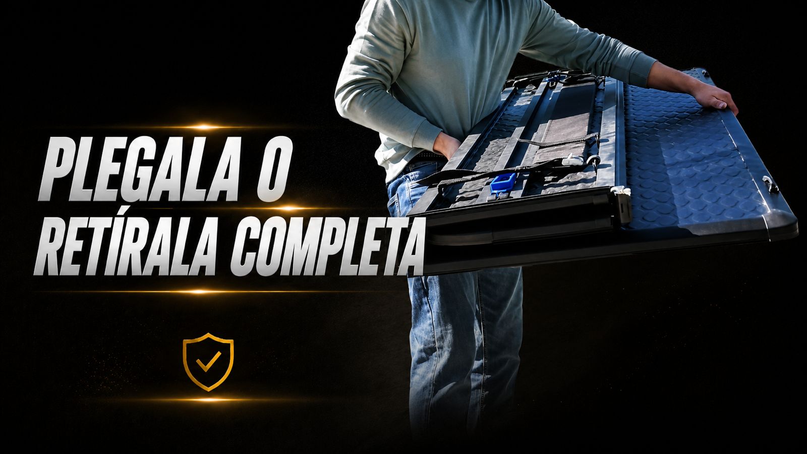 plegala o retirala completa